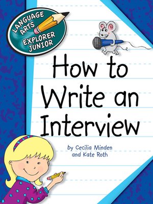 cover image of How to Write an Interview